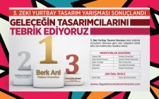 3. Zeki Yurtbay Tasarım Yarışması Sonuçlandı